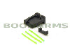 ACM  Fiber Optics Metal Real Sight For KSC GLOCK Series (Green)